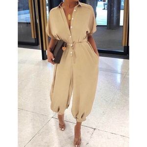 Belted Jumpsuit